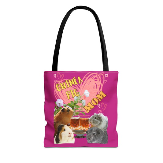 Guinea Pig Mom Tote Bag (AOP)