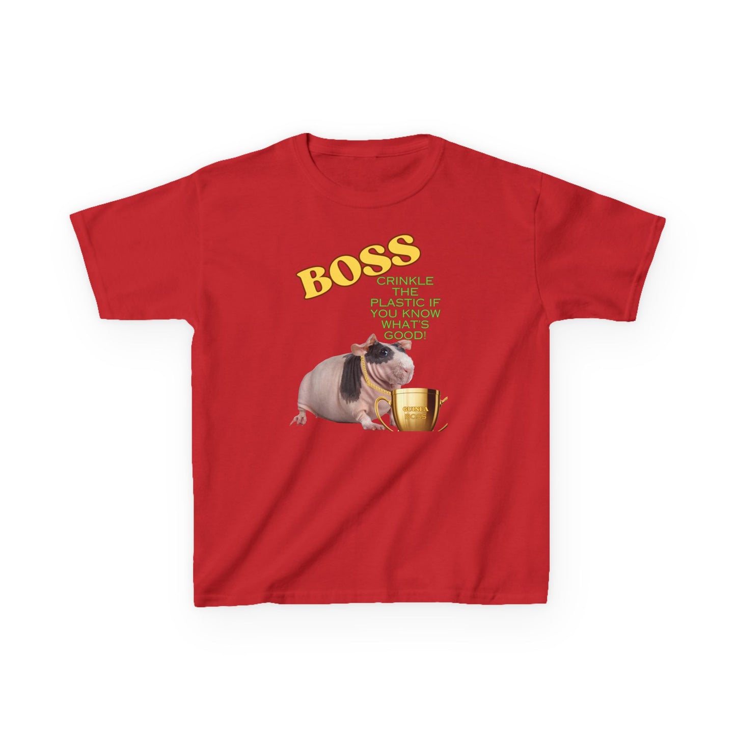 Boss Skinny Guinea Pig Kids Heavy Cotton™ Tee