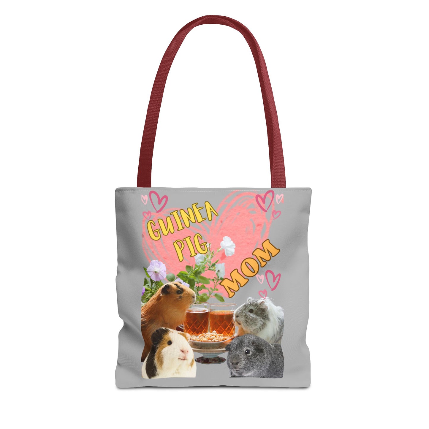 Guinea Pig Mom Tote Bag (AOP)