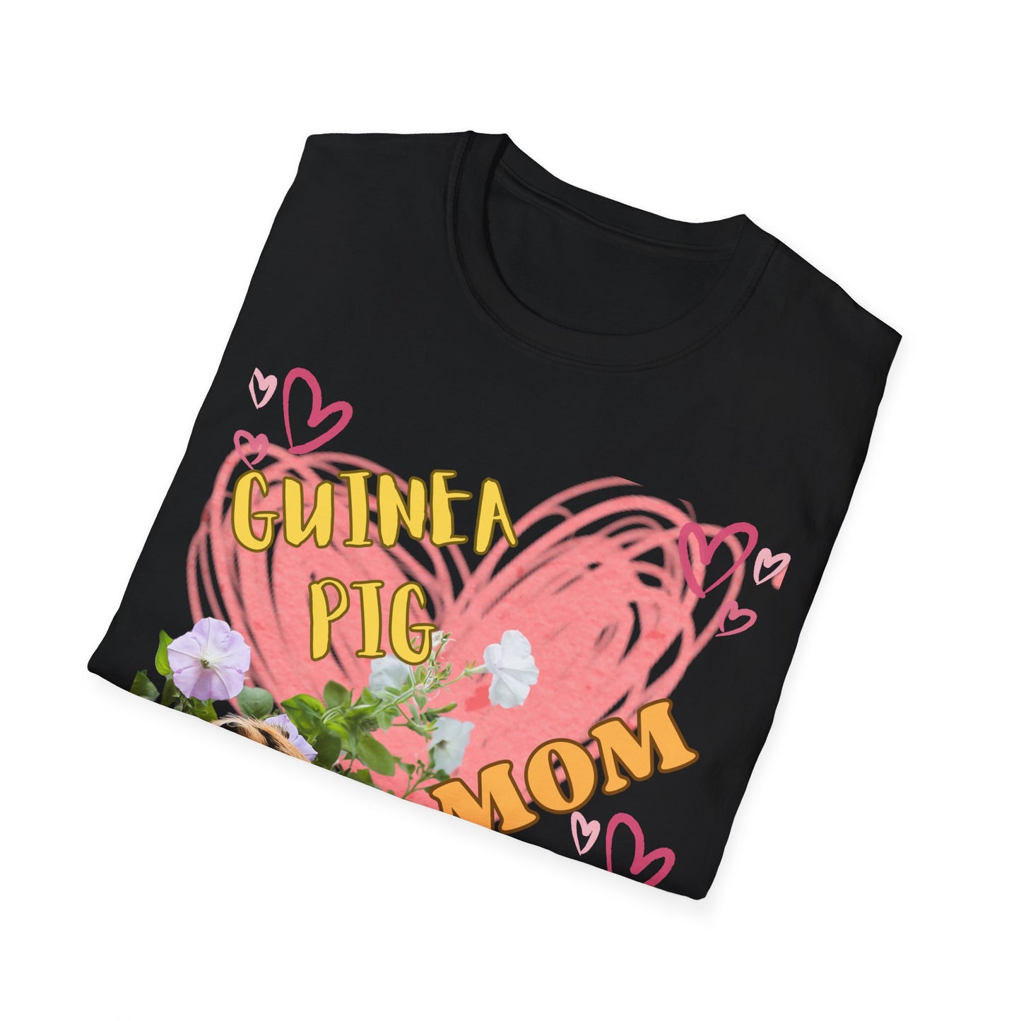 Guinea Pig Mom Unisex Softstyle T-Shirt