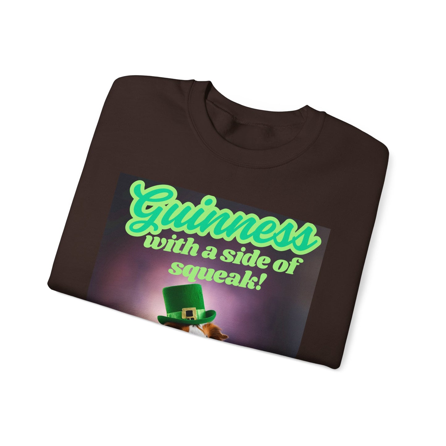 St. Patrick's Day Sweatshirt, Funny Pet Sweatshirt, Guinea Pigs