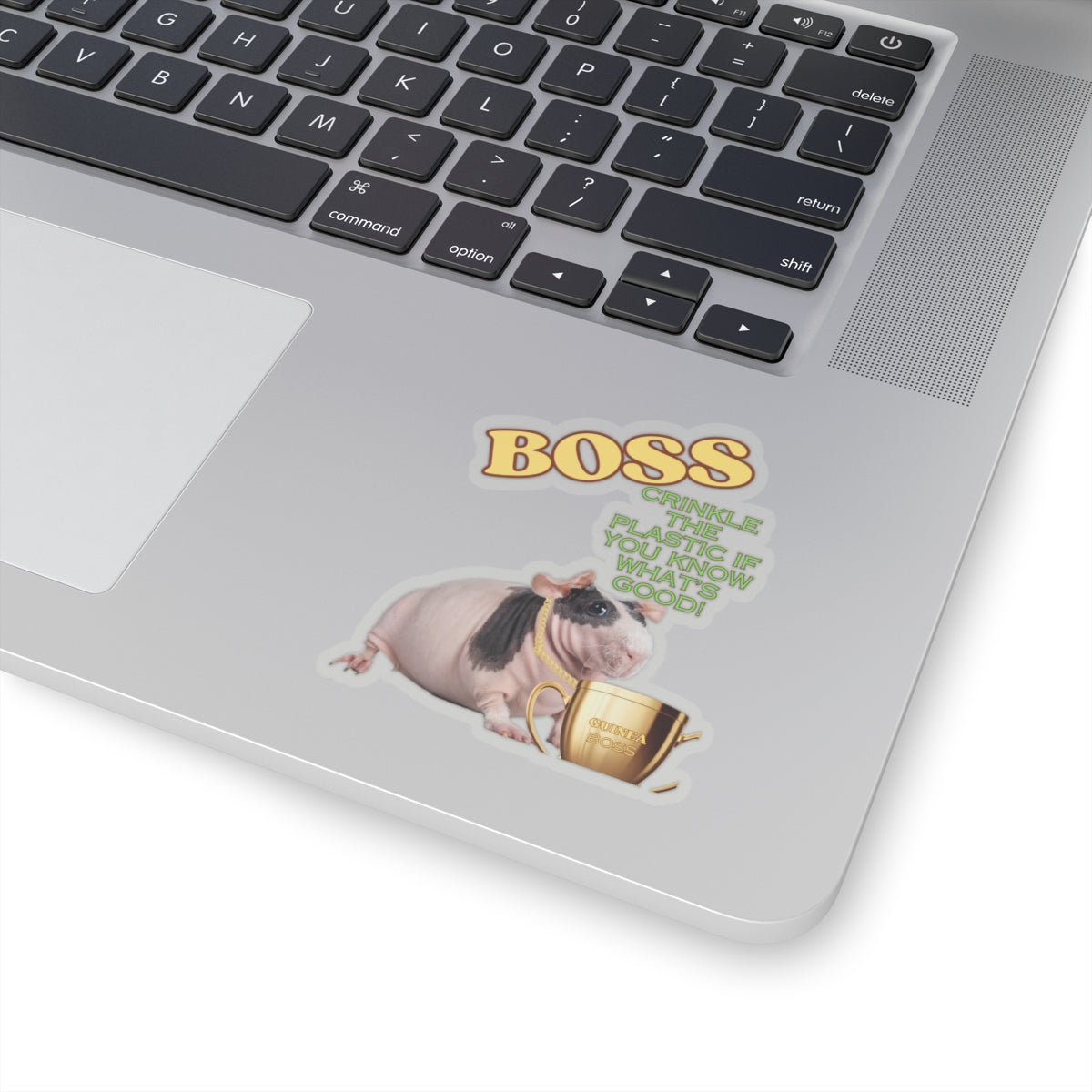 Boss Guinea Pig Kiss-Cut Stickers