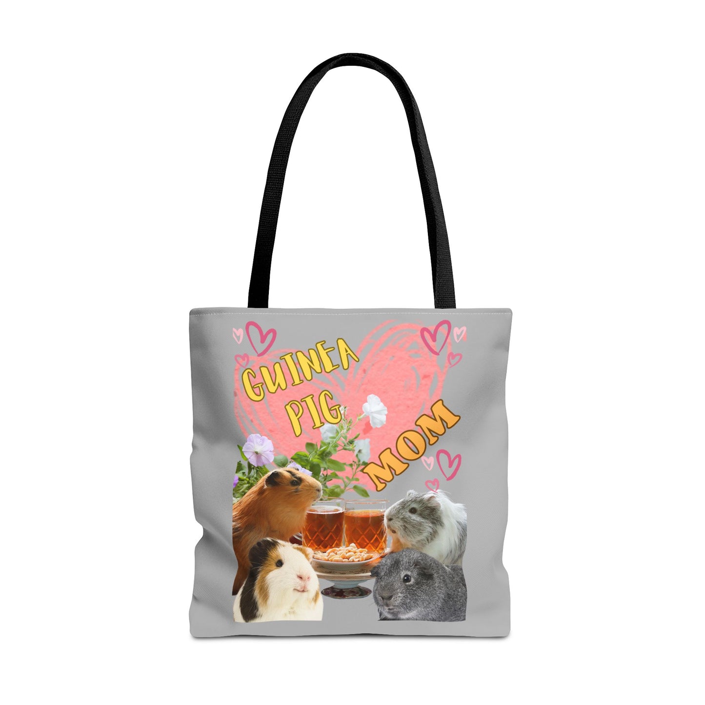 Guinea Pig Mom Tote Bag (AOP)