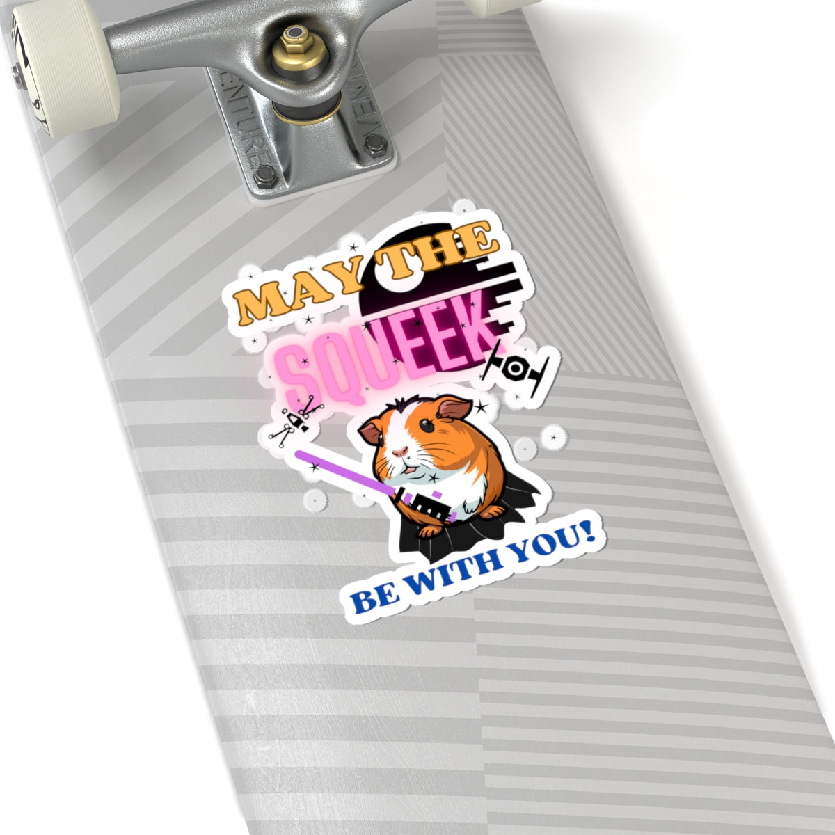 May the Wheek be With You Kiss-Cut Stickers