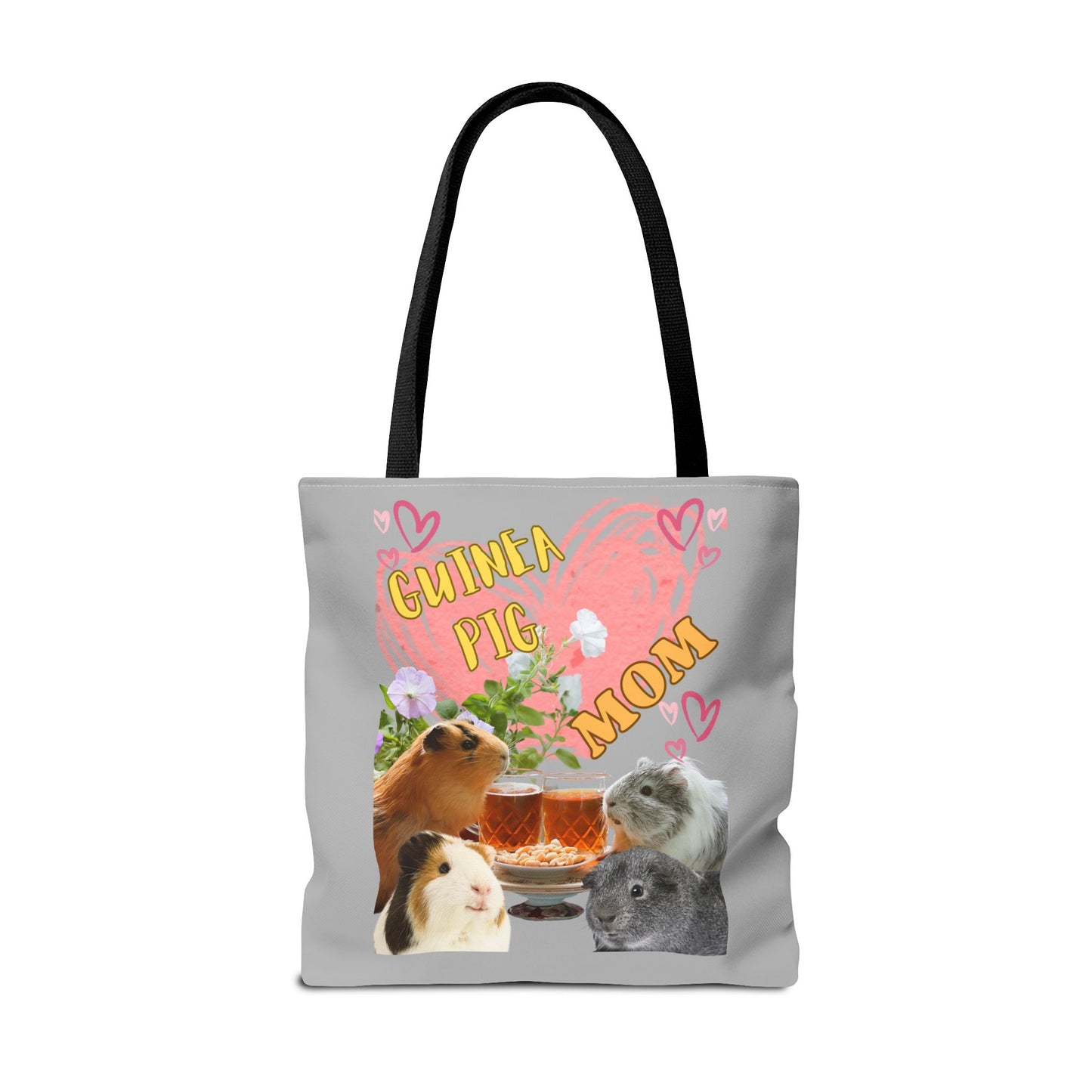 Guinea Pig Mom Tote Bag (AOP)