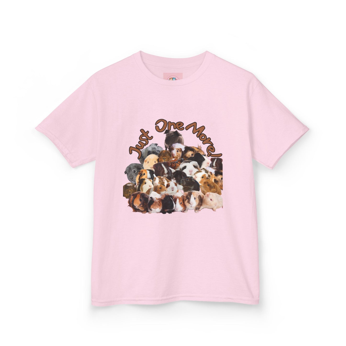 Kids T-Shirt with A Herd of Guinea Pigs Design - Just One More Quote