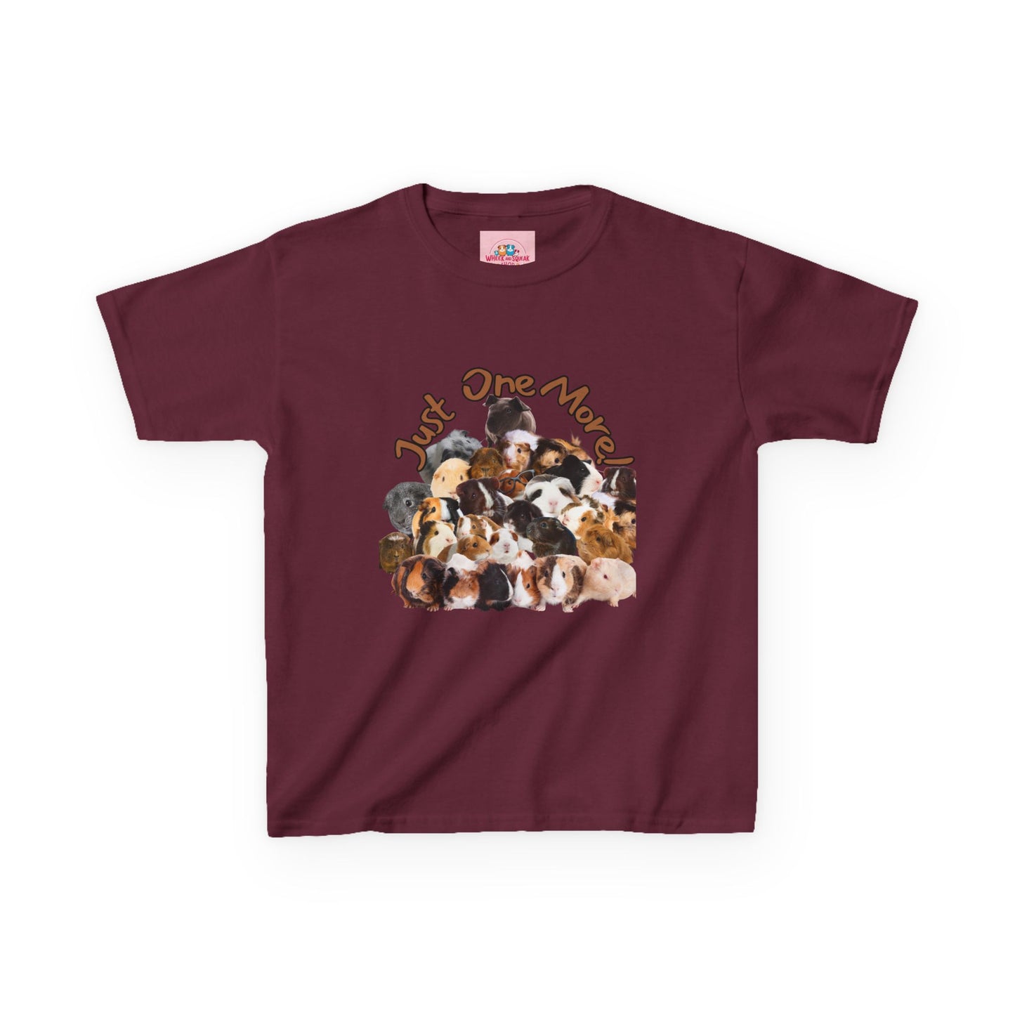 Kids T-Shirt with A Herd of Guinea Pigs Design - Just One More Quote