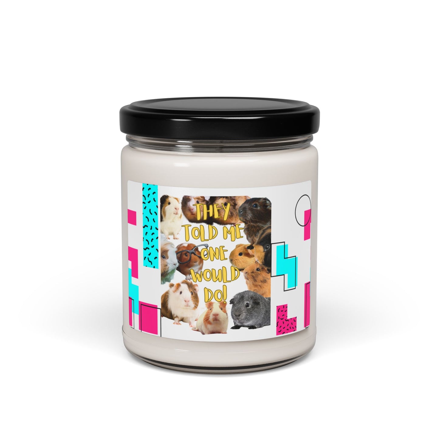 Guinea Pig They Told Me One Would Do Scented Soy Candle, 9oz