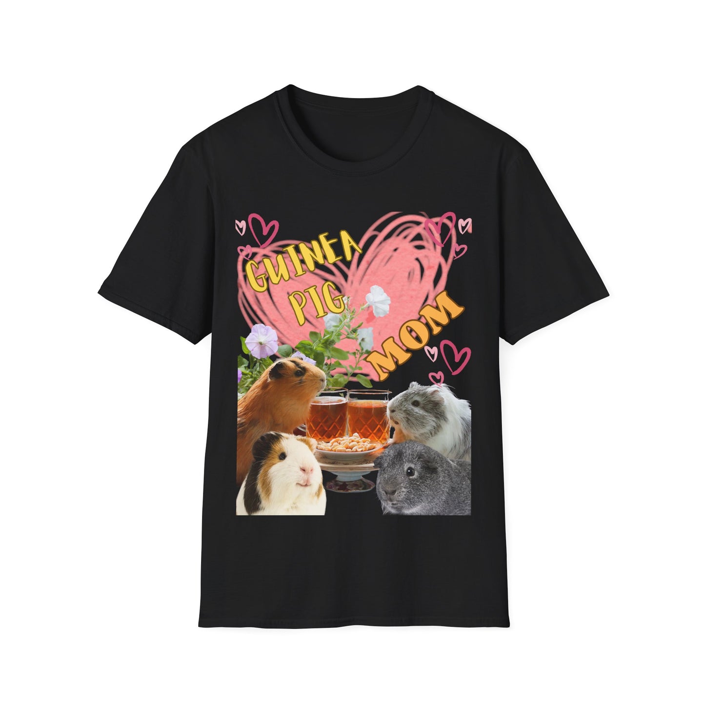 Guinea Pig Mom Unisex Softstyle T-Shirt