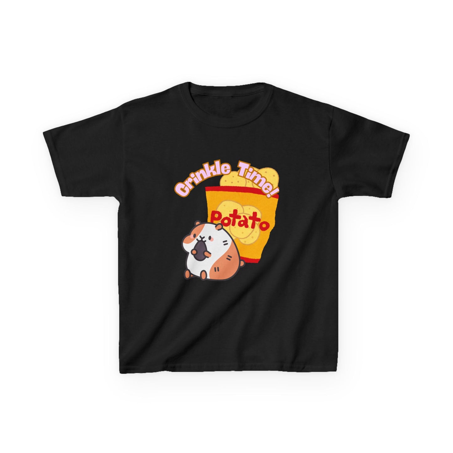 Crinkle Time cute guinea pig t-shirt 