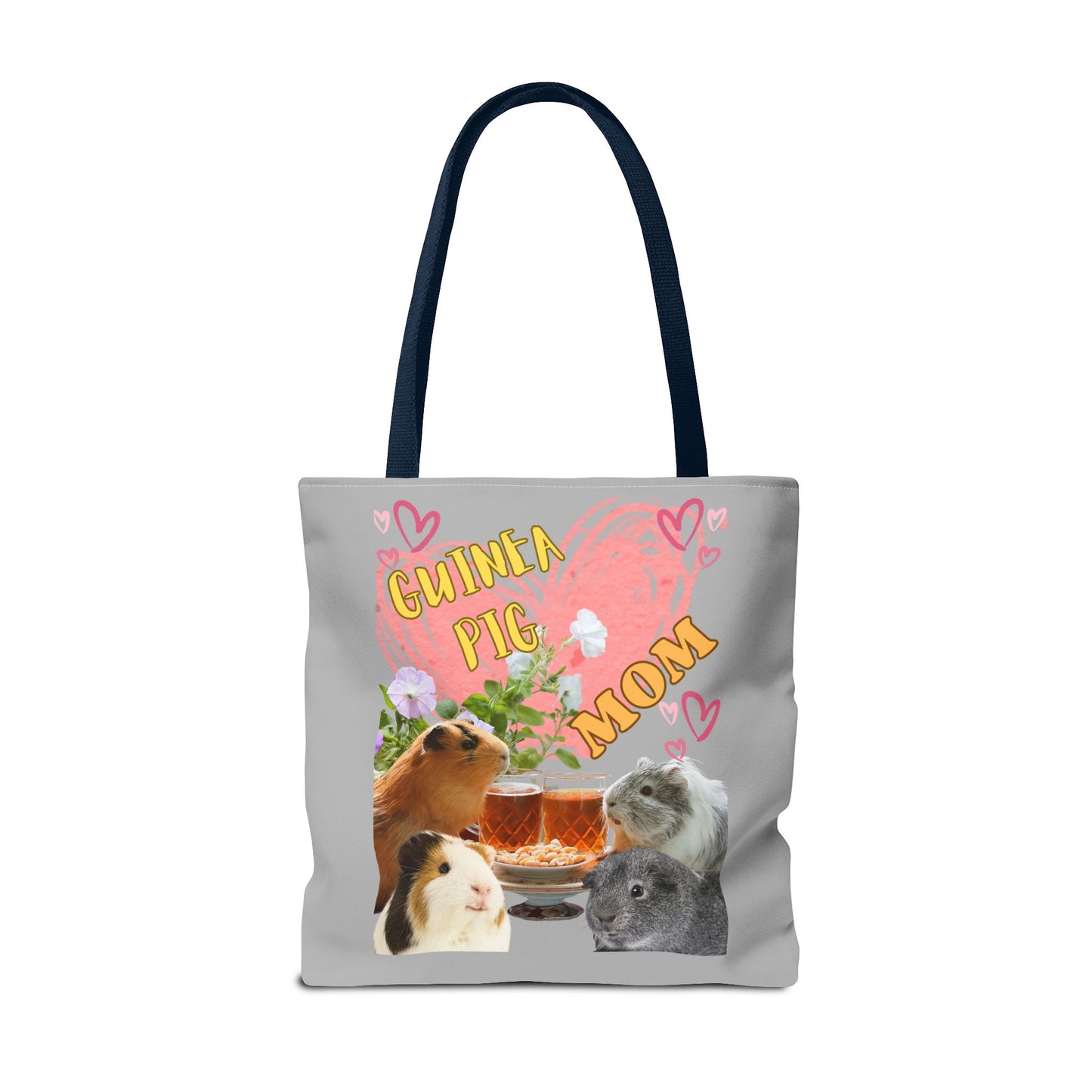 Guinea Pig Mom Tote Bag (AOP)