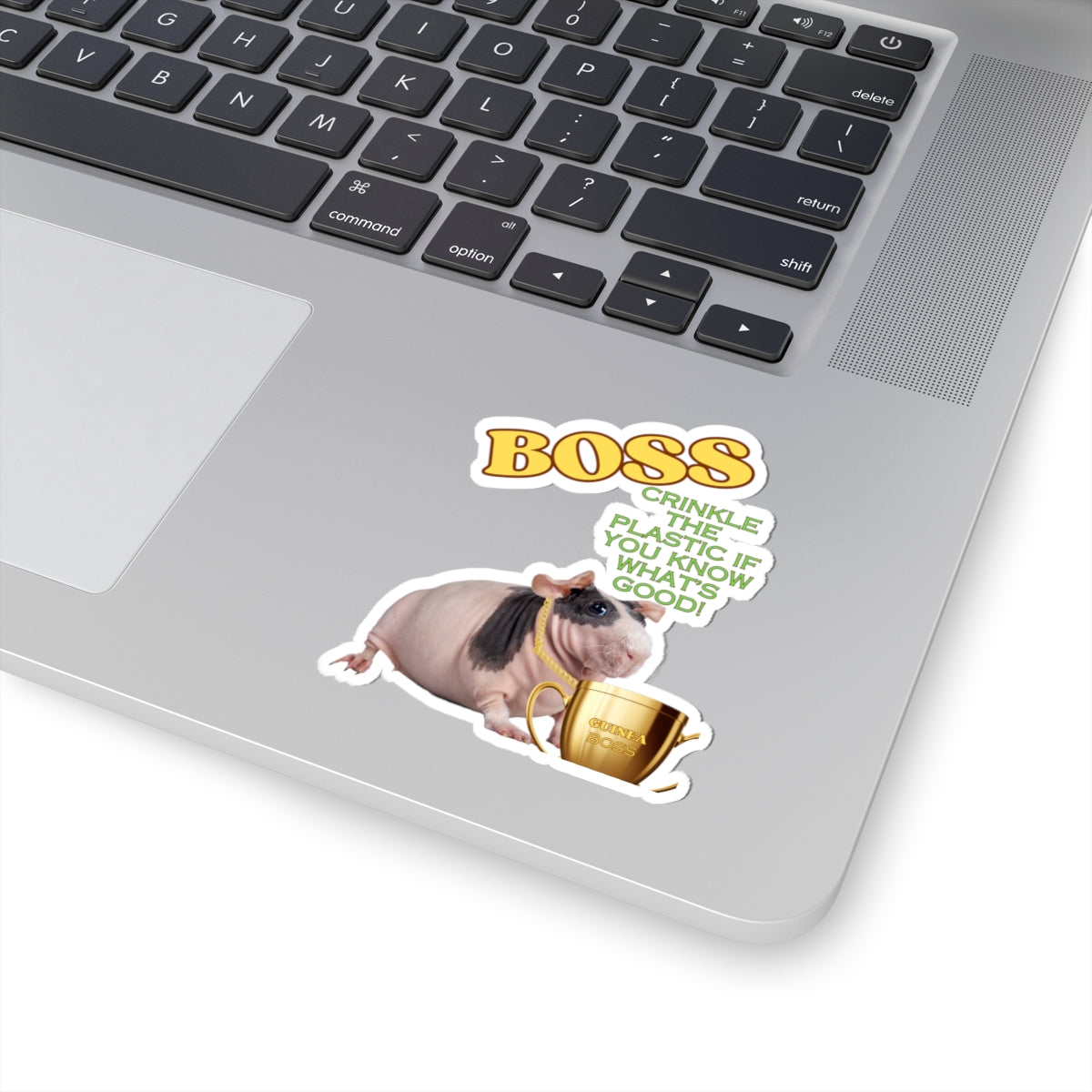 Boss Guinea Pig Kiss-Cut Stickers