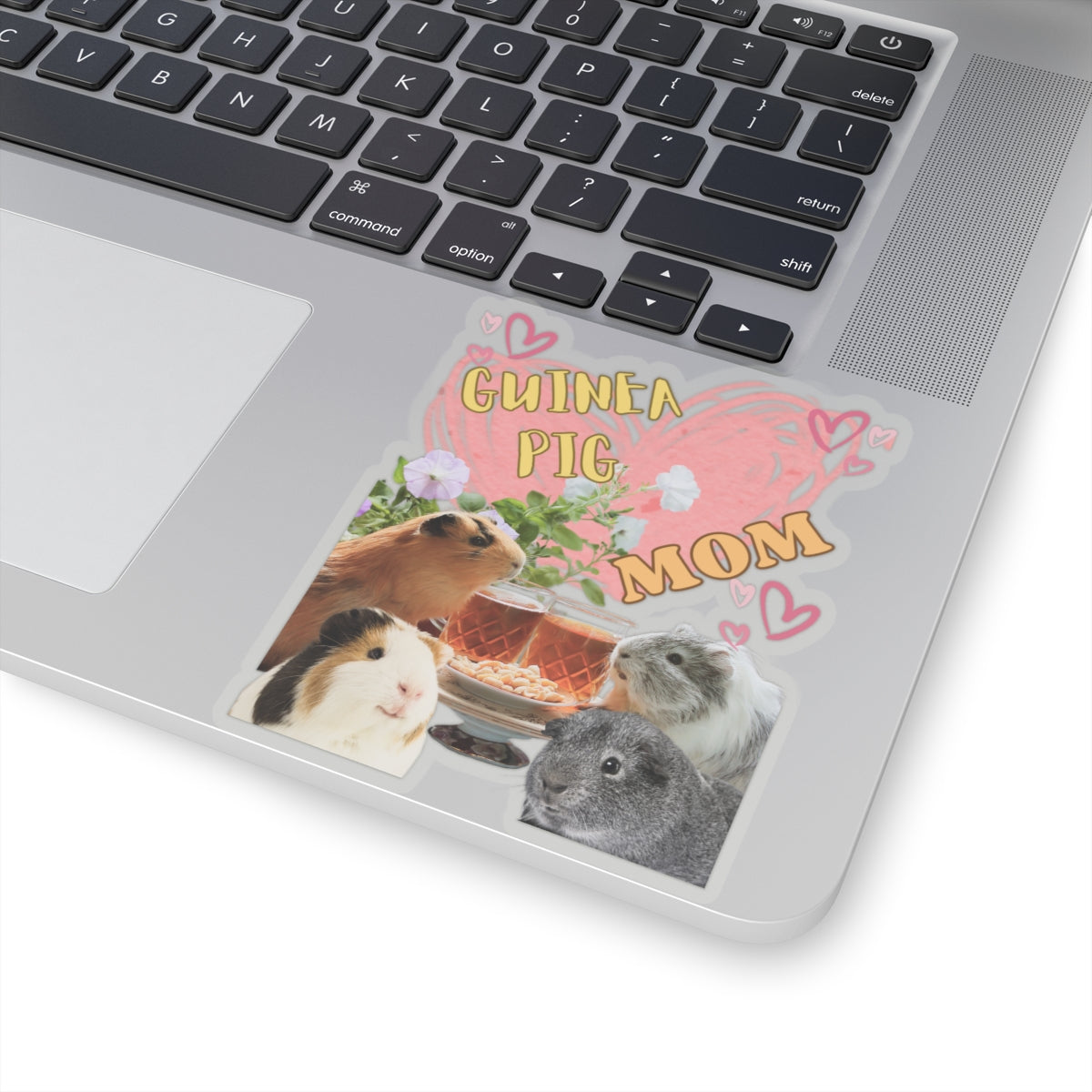 Guinea Pig Mom Kiss-Cut Stickers