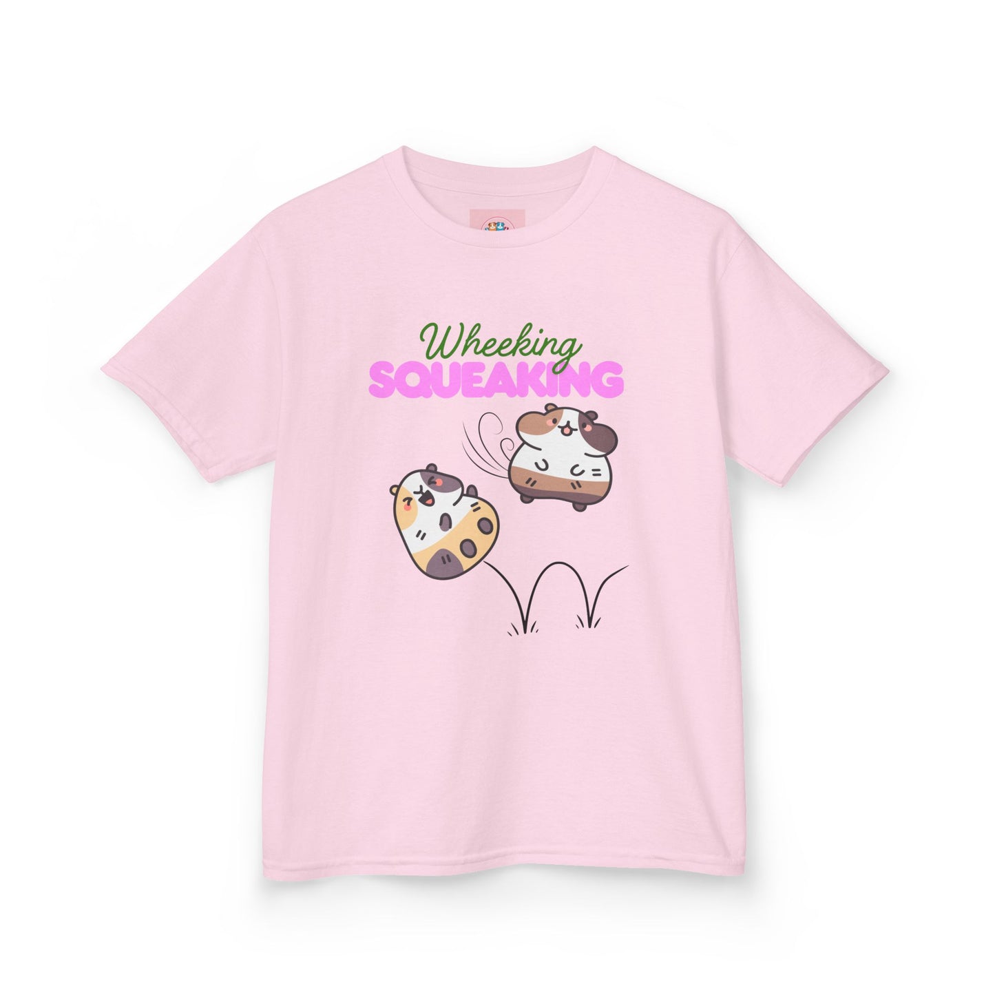 Kids Heavy Cotton™ Tee - Cute Guinea Pig Design, Adorable Animal Shirt, Funny Pet Tee for Kids, Perfect Gift for Animal Lovers, Birthday