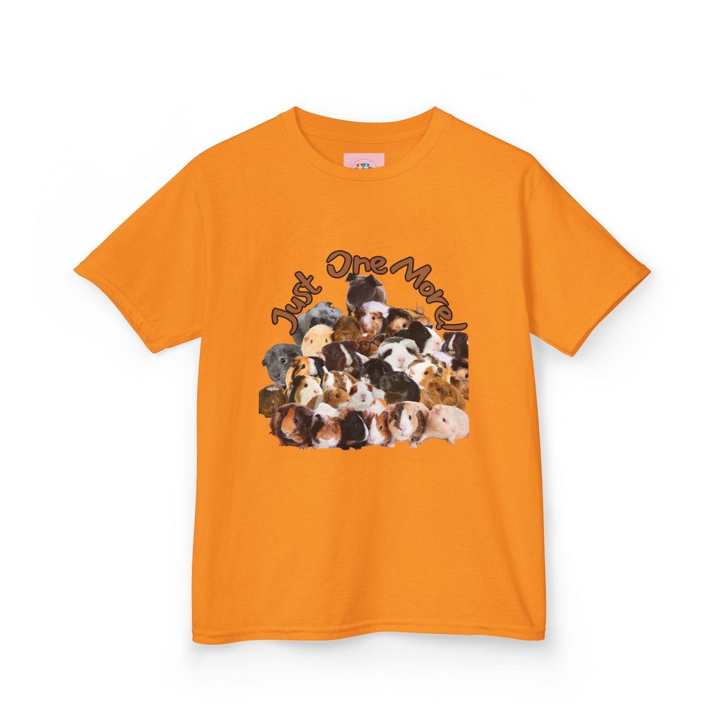 Kids T-Shirt with A Herd of Guinea Pigs Design - Just One More Quote