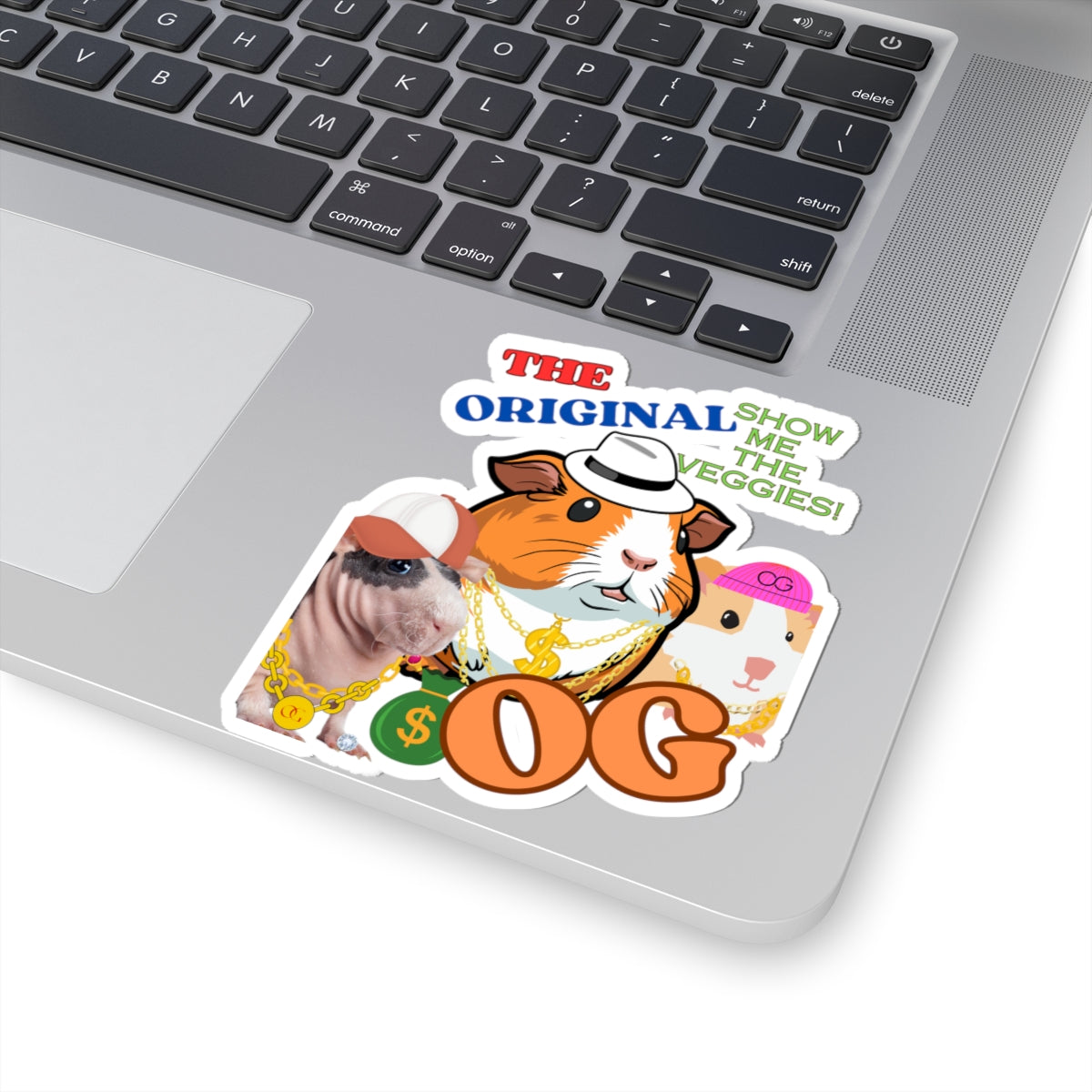 Original O.G. Guinea Pig Kiss-Cut Stickers