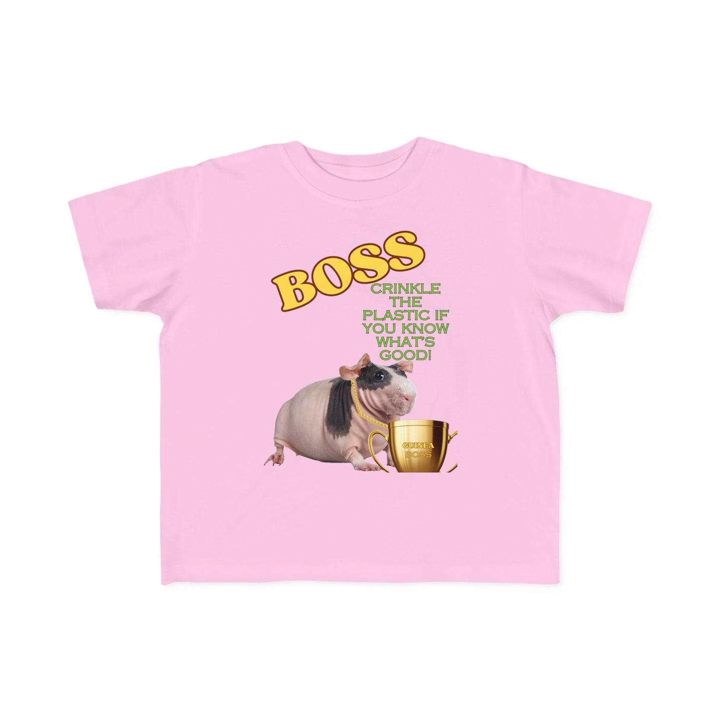 Boss Skinny Guinea Pig Toddler's Fine Jersey Tee