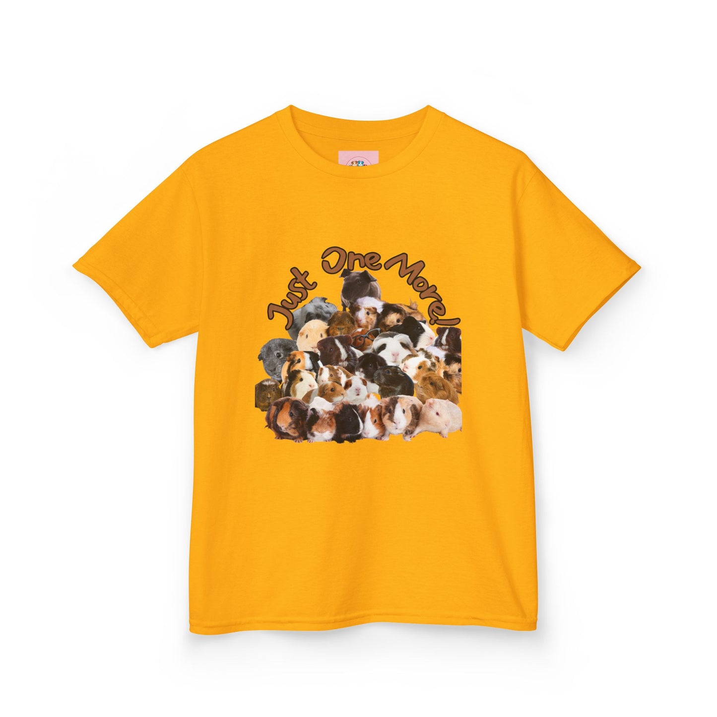 Kids T-Shirt with A Herd of Guinea Pigs Design - Just One More Quote