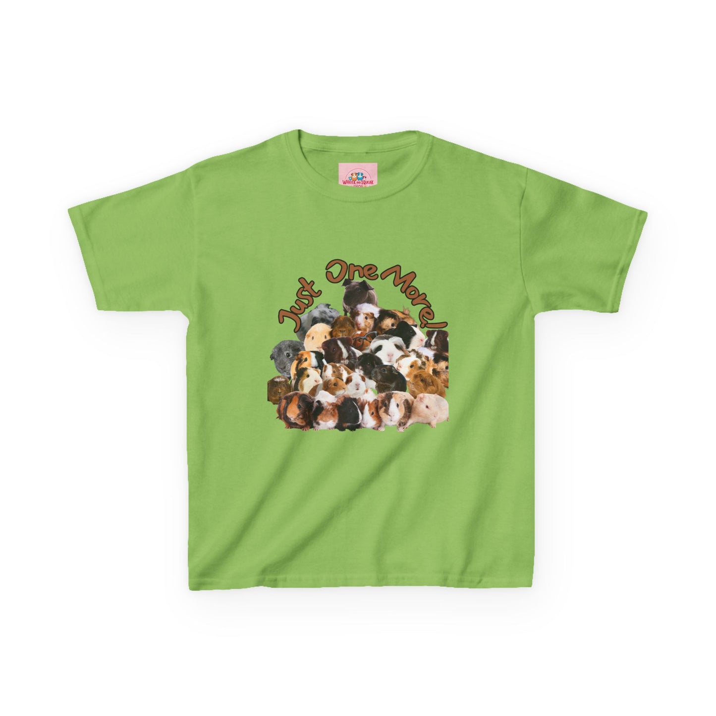 Kids T-Shirt with A Herd of Guinea Pigs Design - Just One More Quote