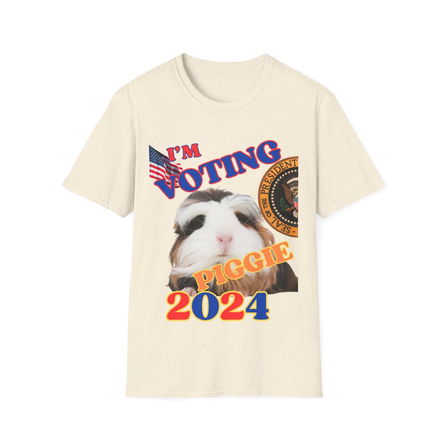 Piggie Presidential Election 2024 Unisex Softstyle T Shirt