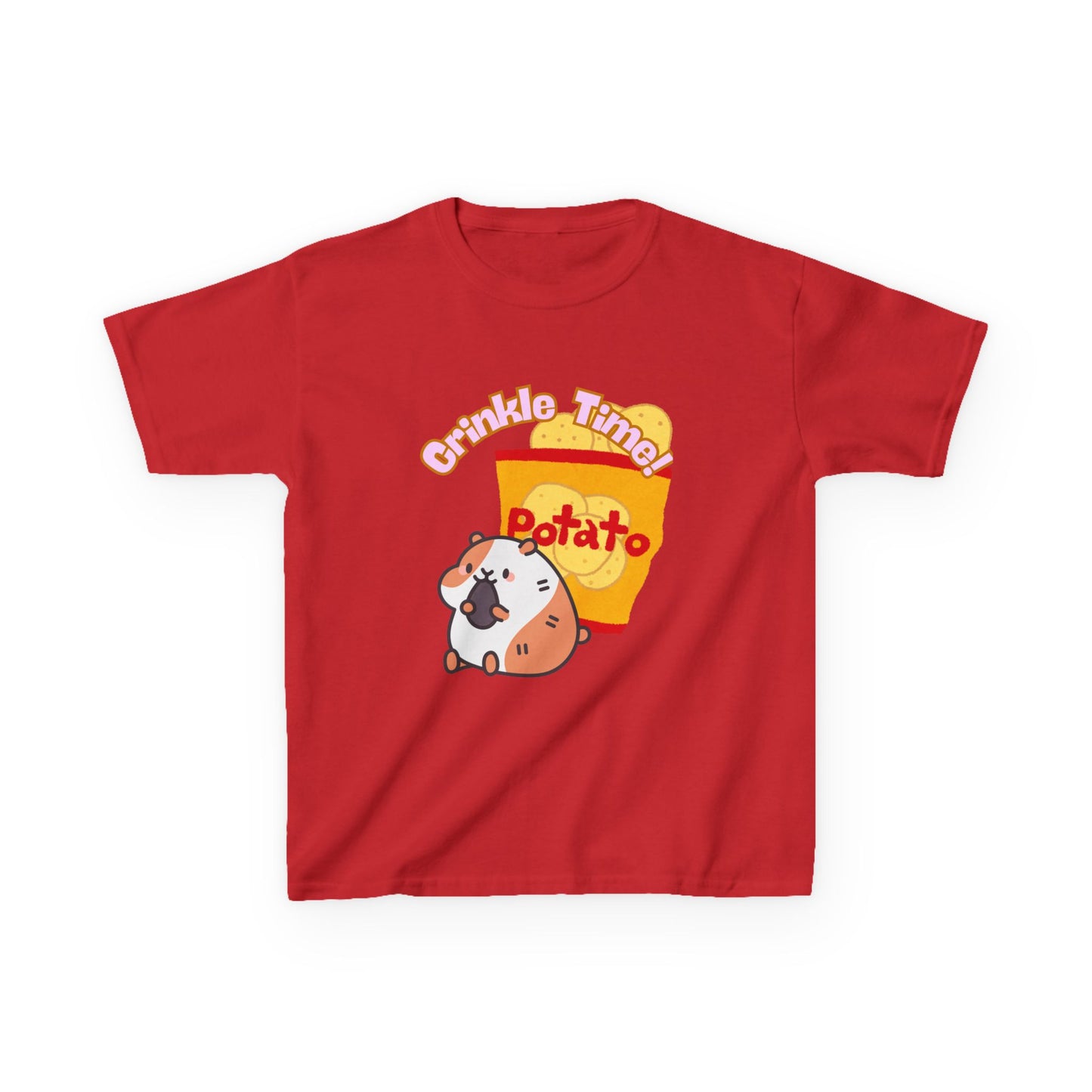 Cute Kids Guinea Pig Tee - Fun & Playful Design for Little Ones, Perfect for Birthdays, Family Outings, Crinkle Time!