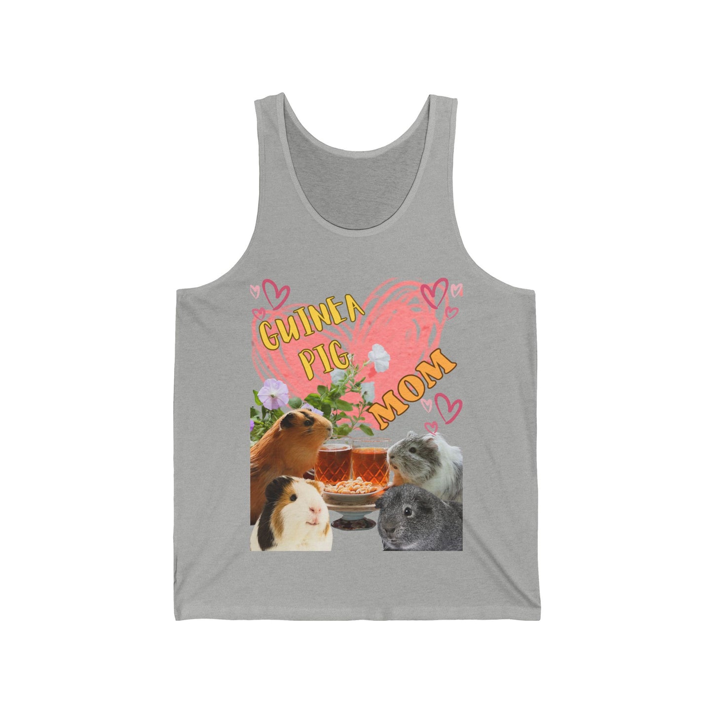 Guinea Pig Mom Unisex Jersey Tank