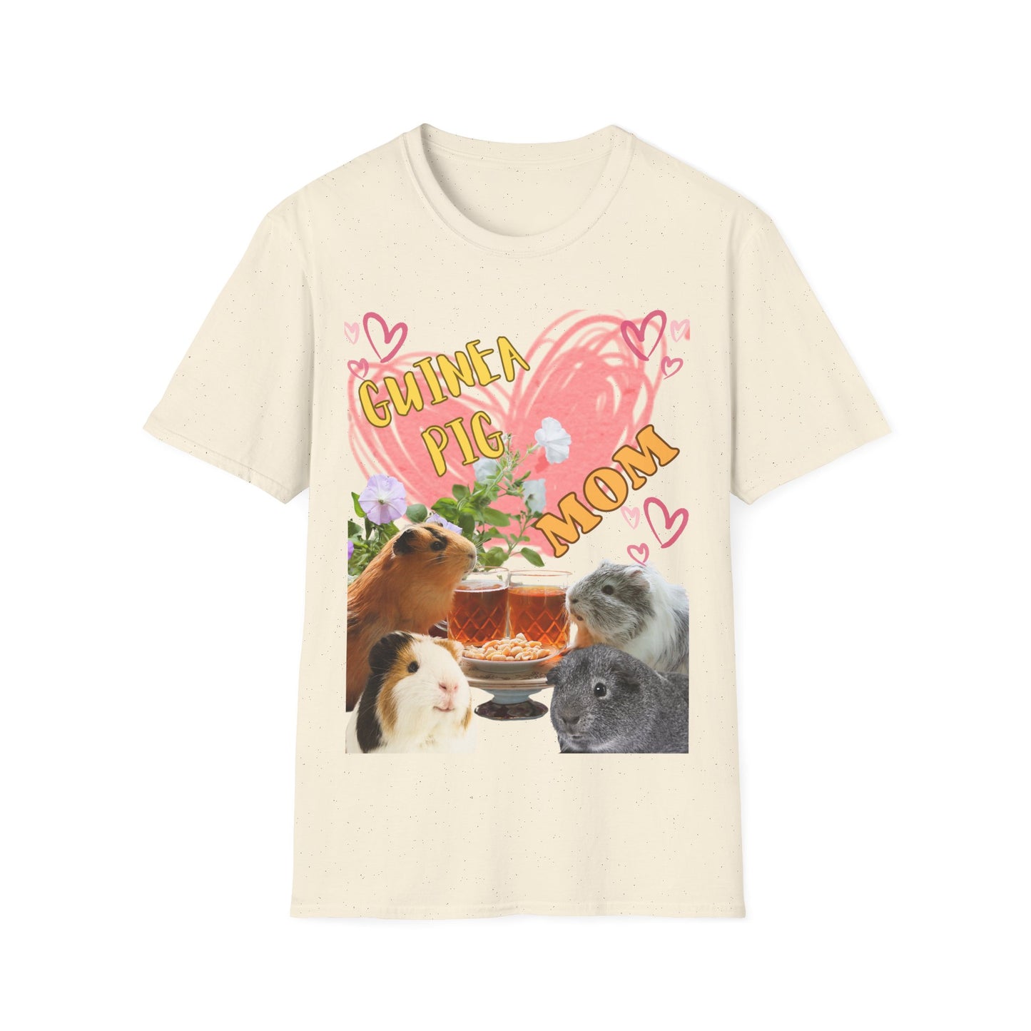 Guinea Pig Mom Unisex Softstyle T-Shirt