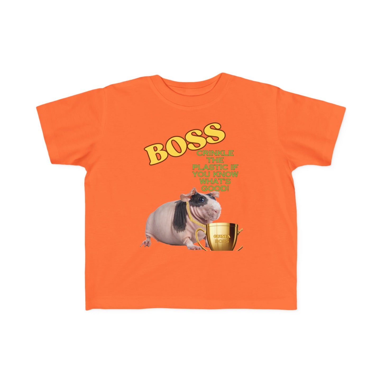 Boss Skinny Guinea Pig Toddler's Fine Jersey Tee