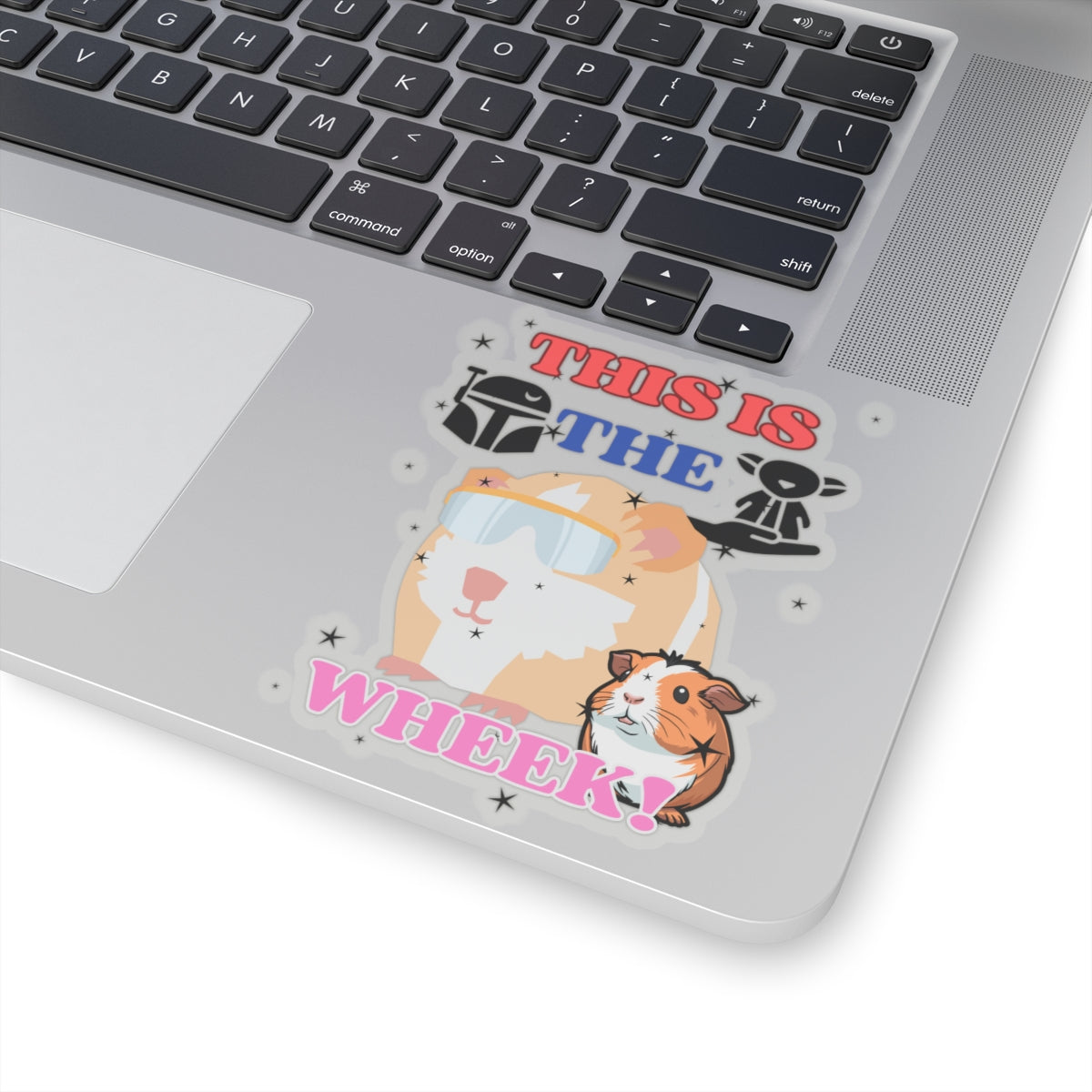 This is the Wheek Kiss-Cut Stickers