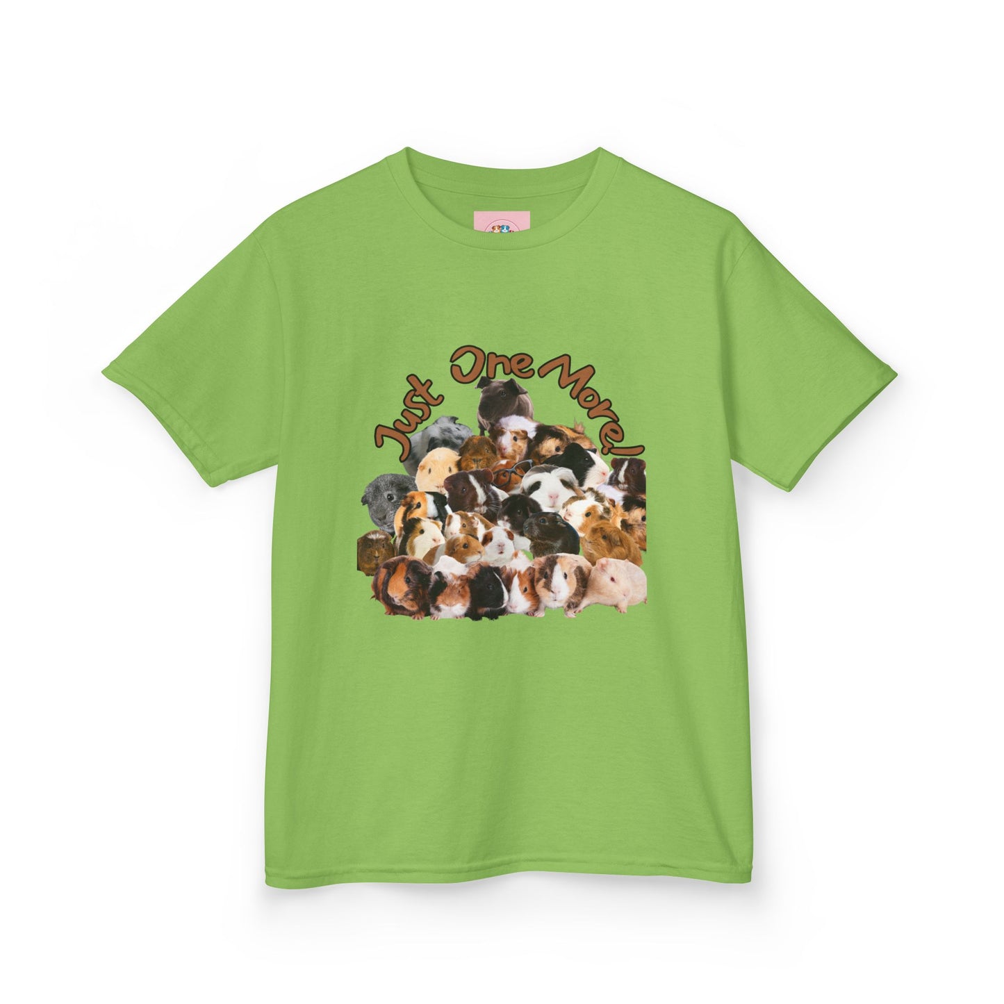 Kids T-Shirt with A Herd of Guinea Pigs Design - Just One More Quote