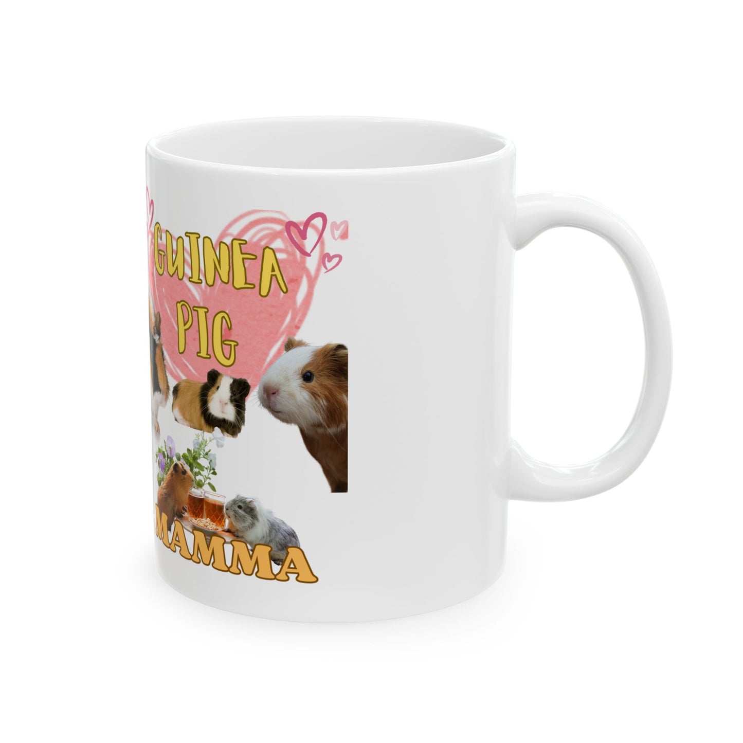 Guinea Pig Mamma Ceramic Mug, 11oz