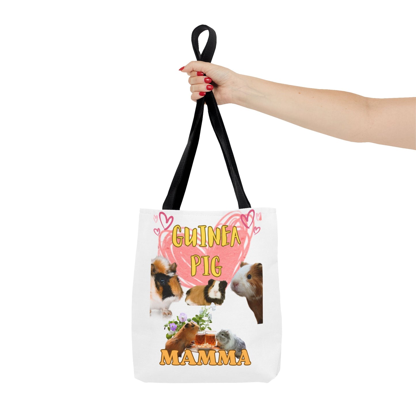 Guinea Pig Mamma Tote Bag (AOP)