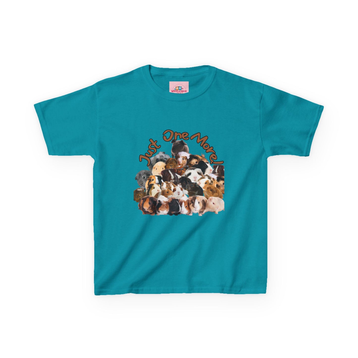 Kids T-Shirt with A Herd of Guinea Pigs Design - Just One More Quote