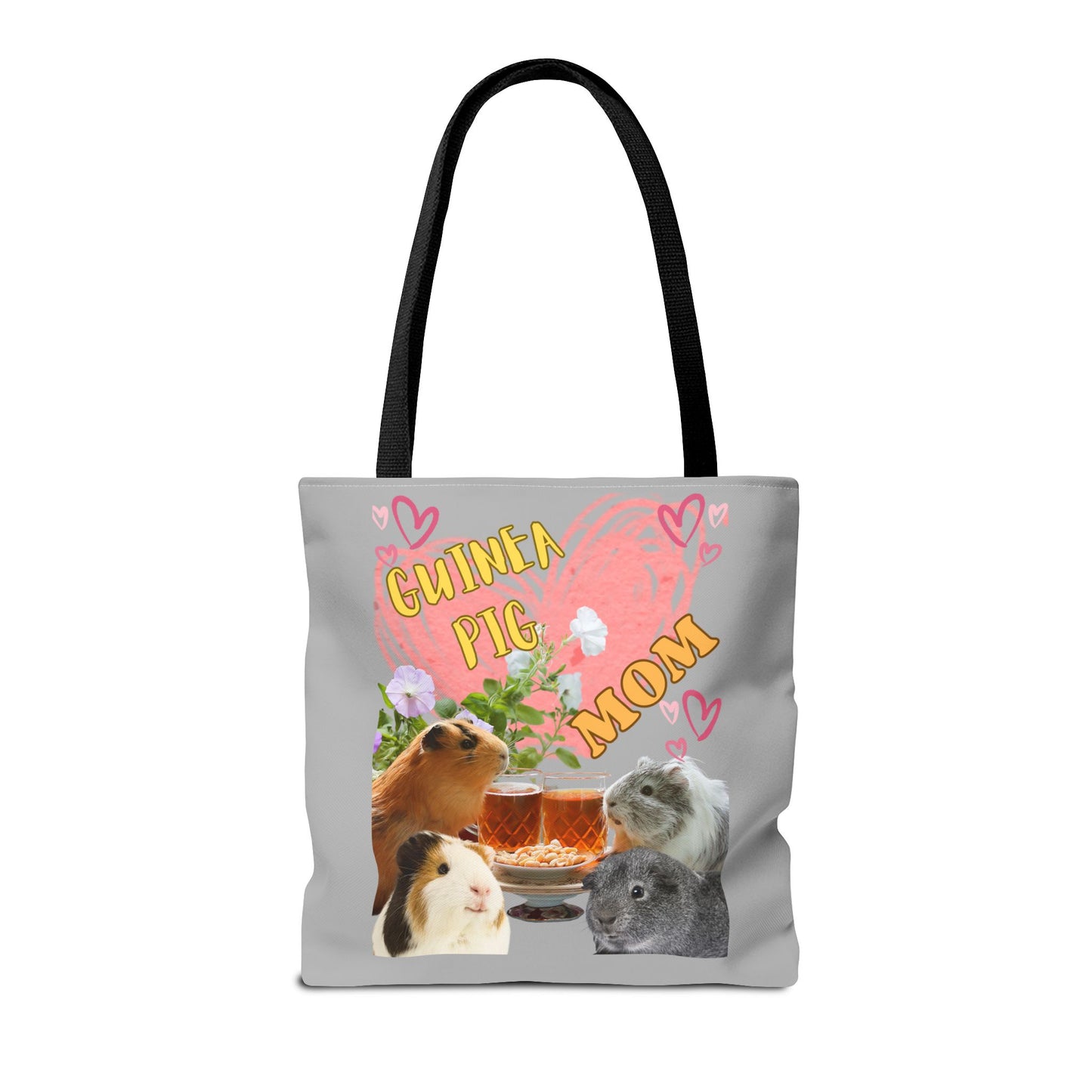 Guinea Pig Mom Tote Bag (AOP)