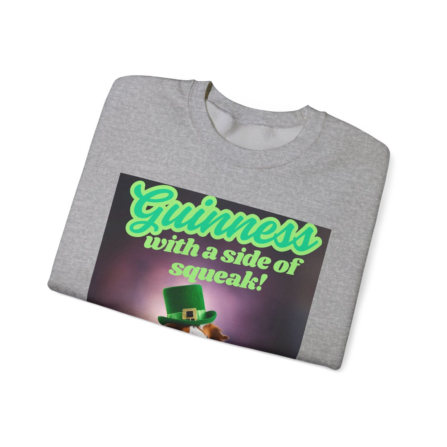 St. Patrick's Day Sweatshirt, Funny Pet Sweatshirt, Guinea Pigs