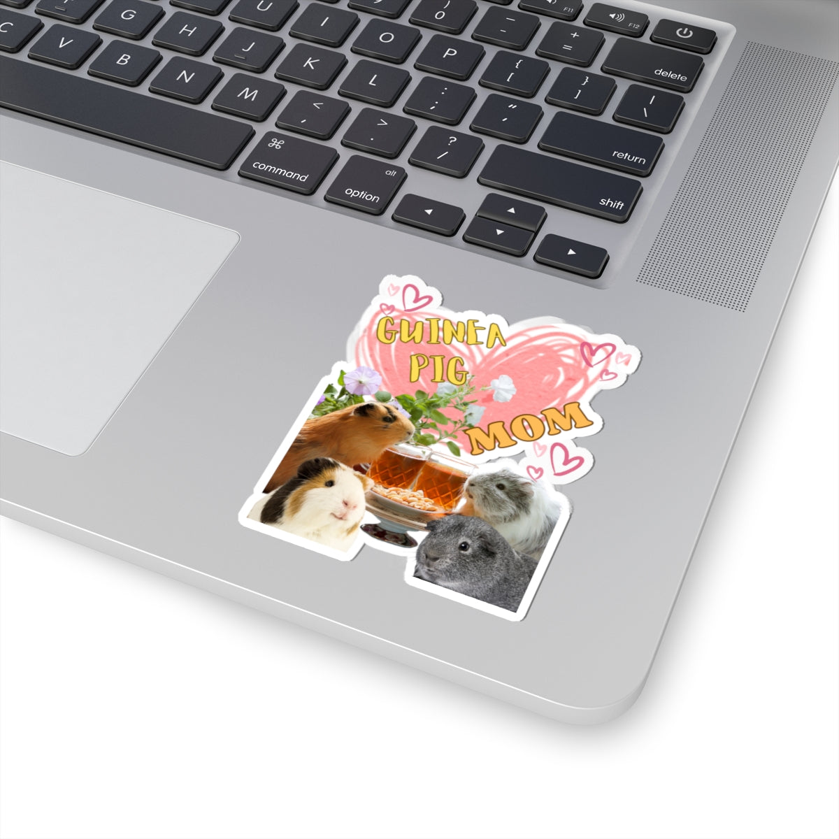 Guinea Pig Mom Kiss-Cut Stickers