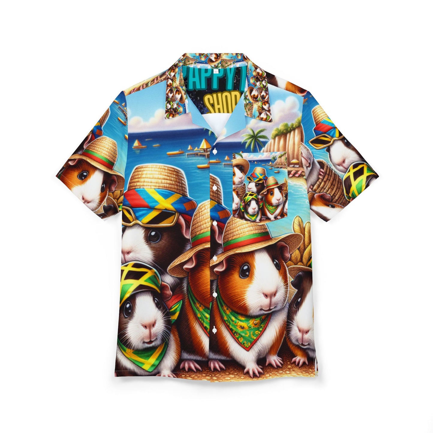 Hawaiian Shirt Guinea Pigs Holiday in Jamaica