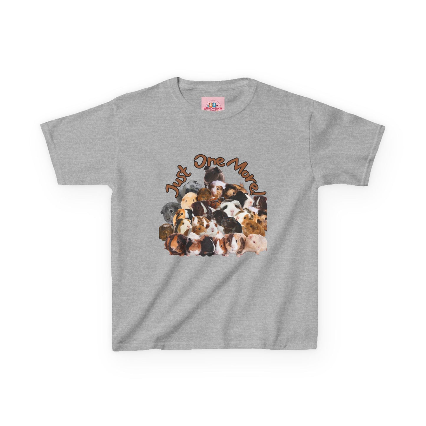 Kids T-Shirt with A Herd of Guinea Pigs Design - Just One More Quote