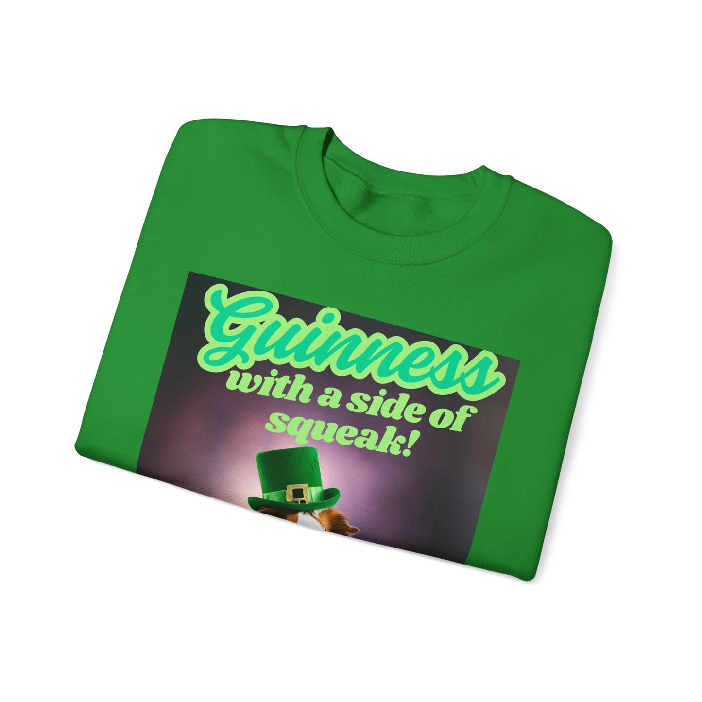 St. Patrick's Day Sweatshirt, Funny Pet Sweatshirt, Guinea Pigs