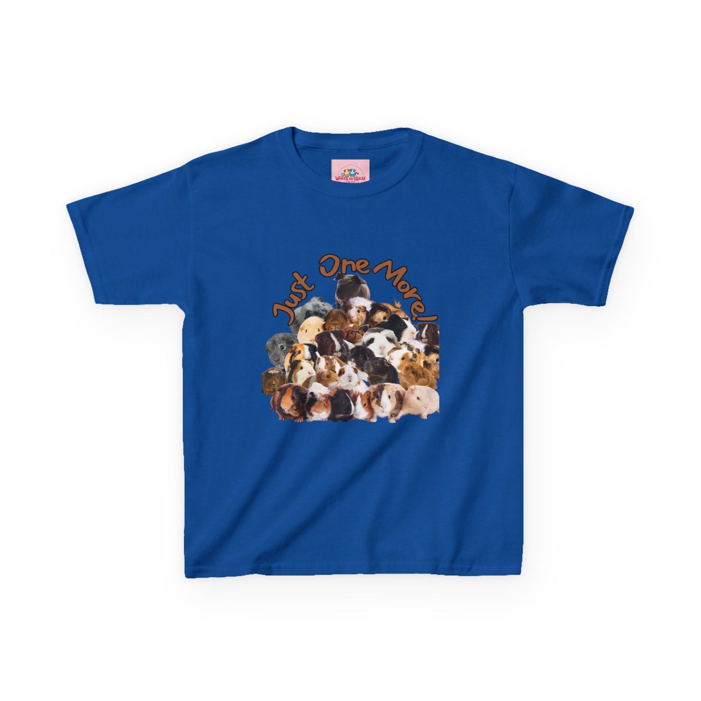 Kids T-Shirt with A Herd of Guinea Pigs Design - Just One More Quote