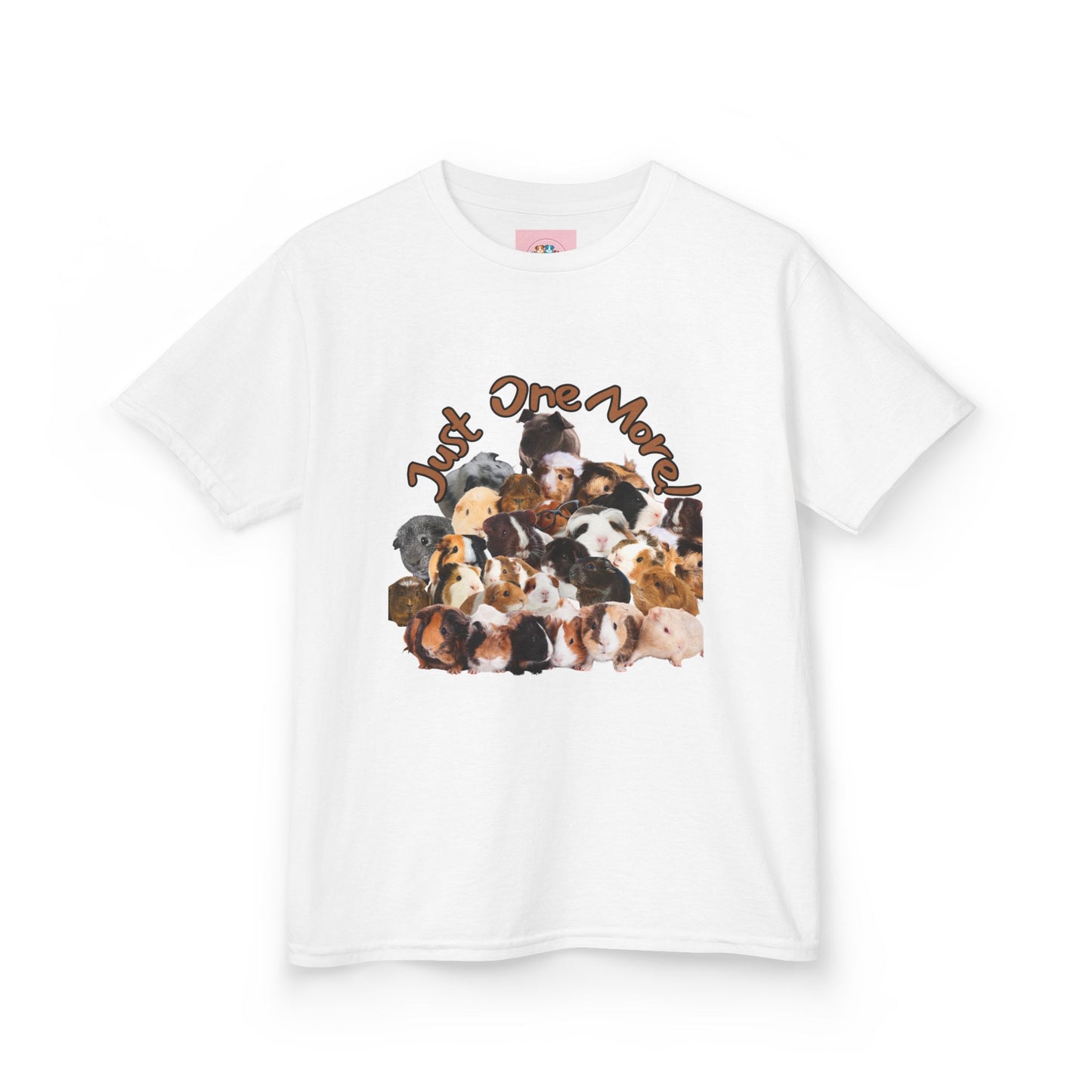 Kids T-Shirt with A Herd of Guinea Pigs Design - Just One More Quote