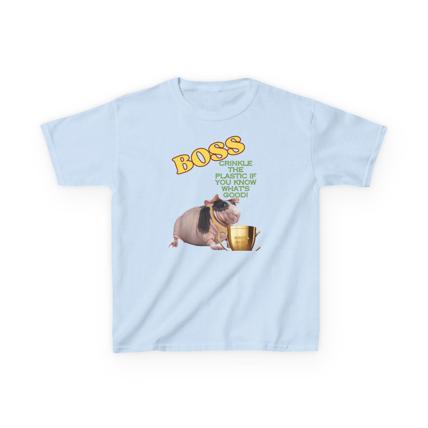 Boss Skinny Guinea Pig Kids Heavy Cotton™ Tee