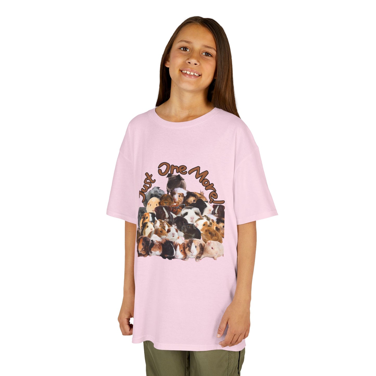 Kids T-Shirt with A Herd of Guinea Pigs Design - Just One More Quote