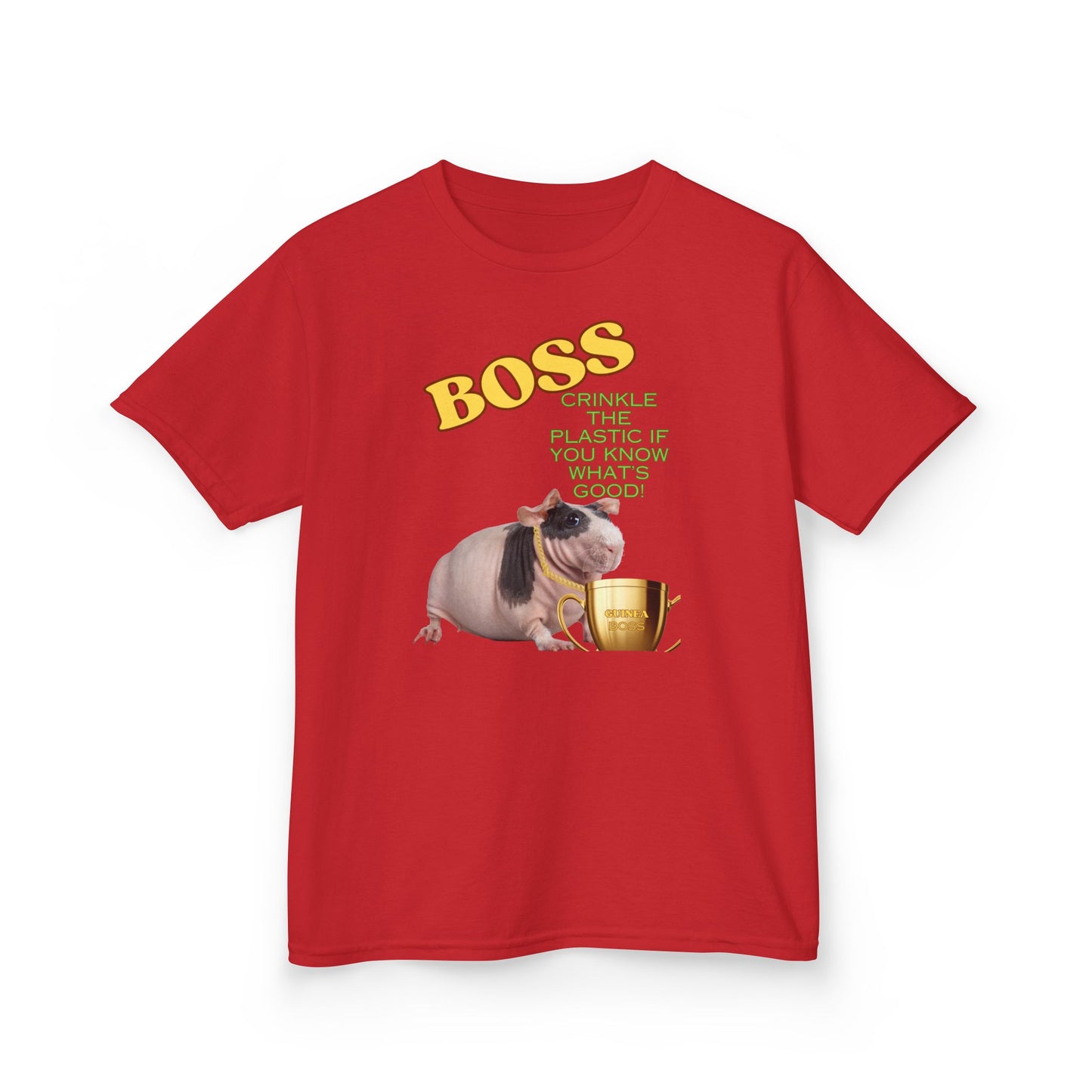 Boss Skinny Guinea Pig Kids Heavy Cotton™ Tee