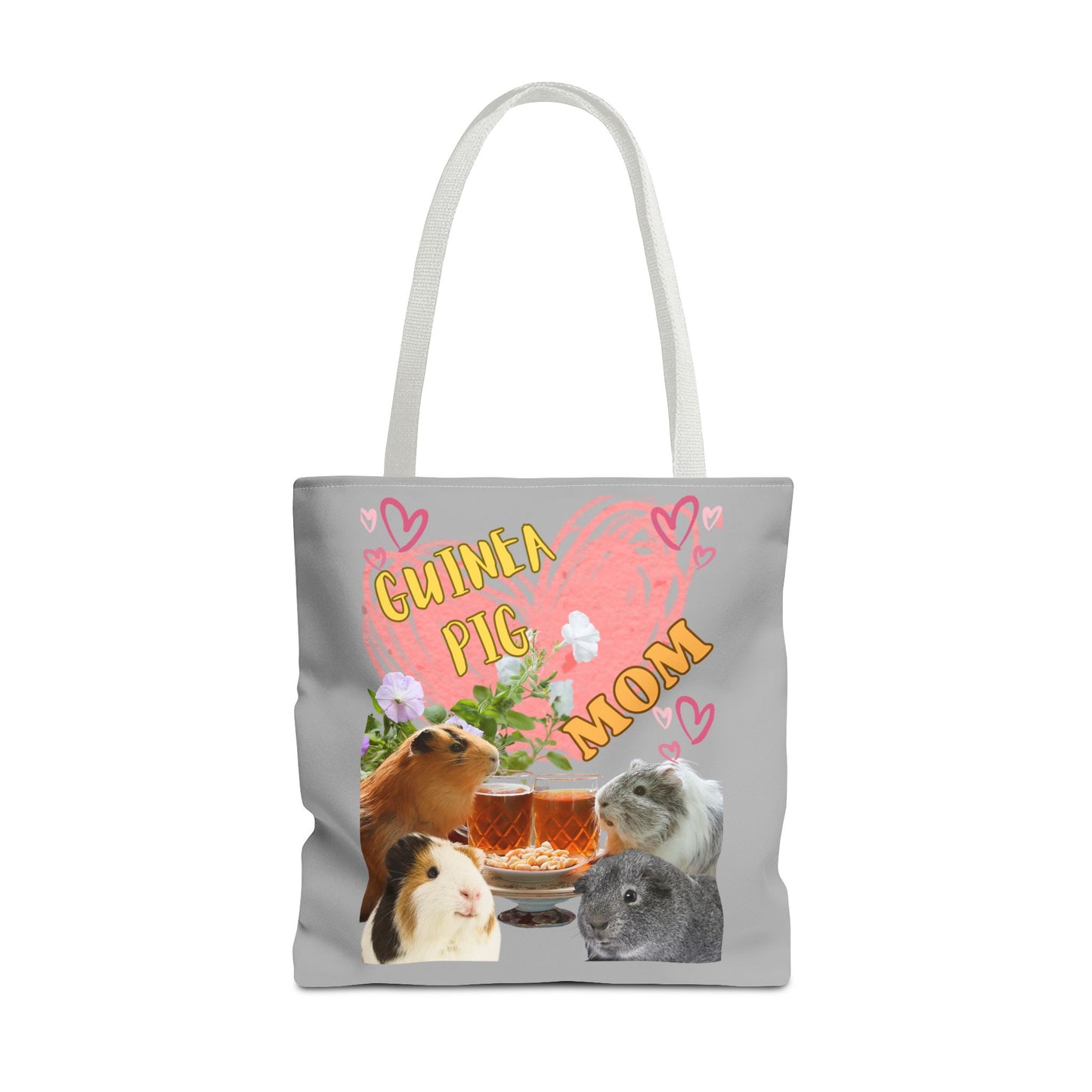 Guinea Pig Mom Tote Bag (AOP)