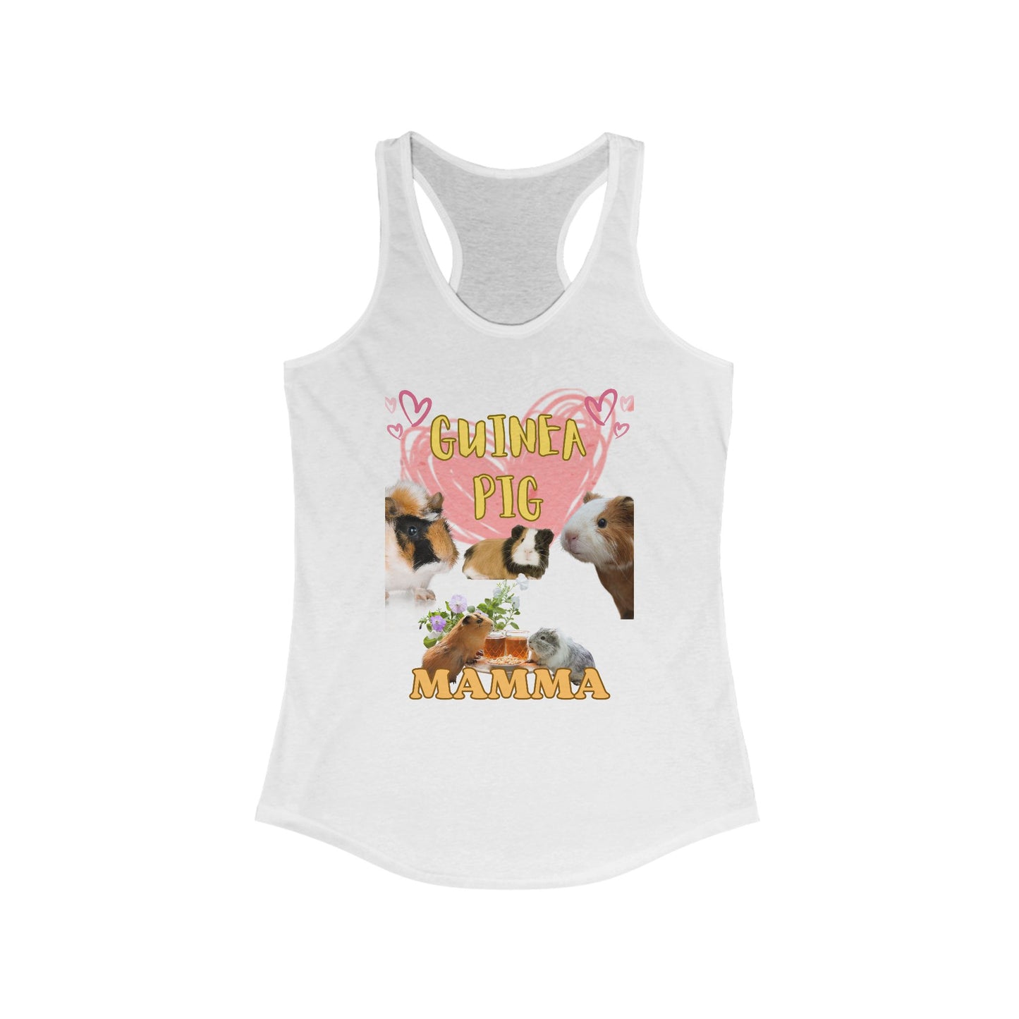 Guinea Pig Mamma Women's Ideal Racerback Tank