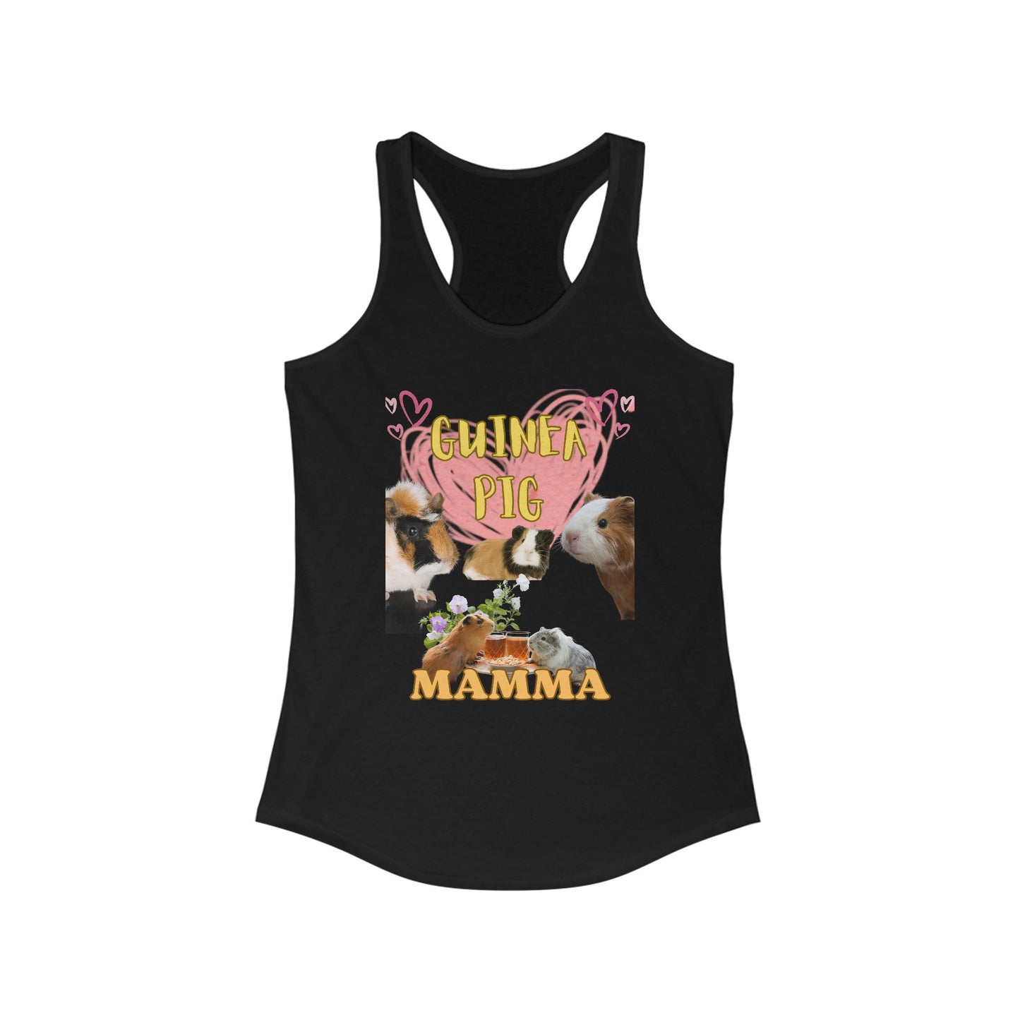 Guinea Pig Mamma Women's Ideal Racerback Tank