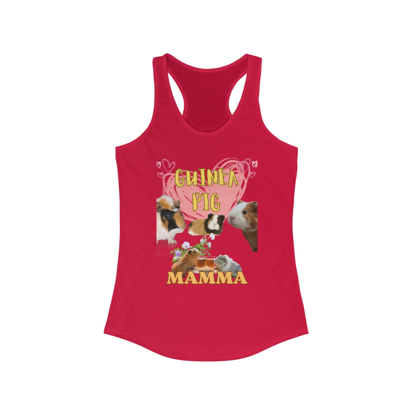 Guinea Pig Mamma Women's Ideal Racerback Tank