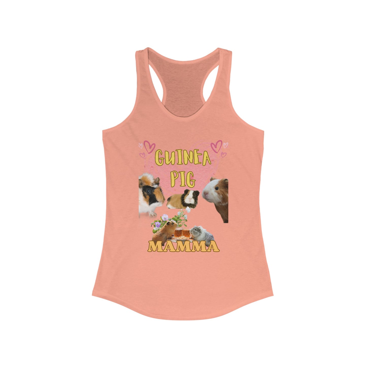 Guinea Pig Mamma Women's Ideal Racerback Tank