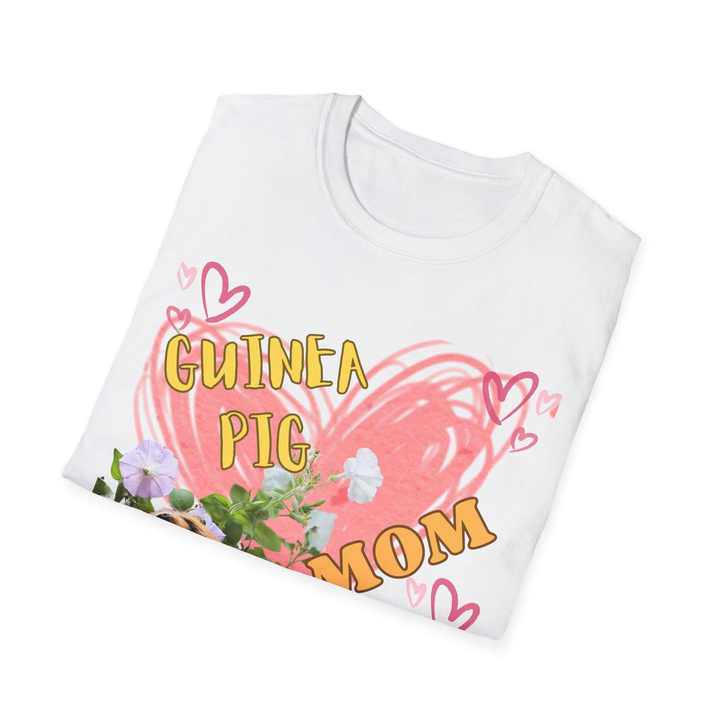 Guinea Pig Mom Unisex Softstyle T-Shirt